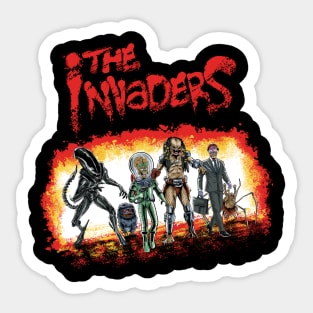 The Invaders Sticker